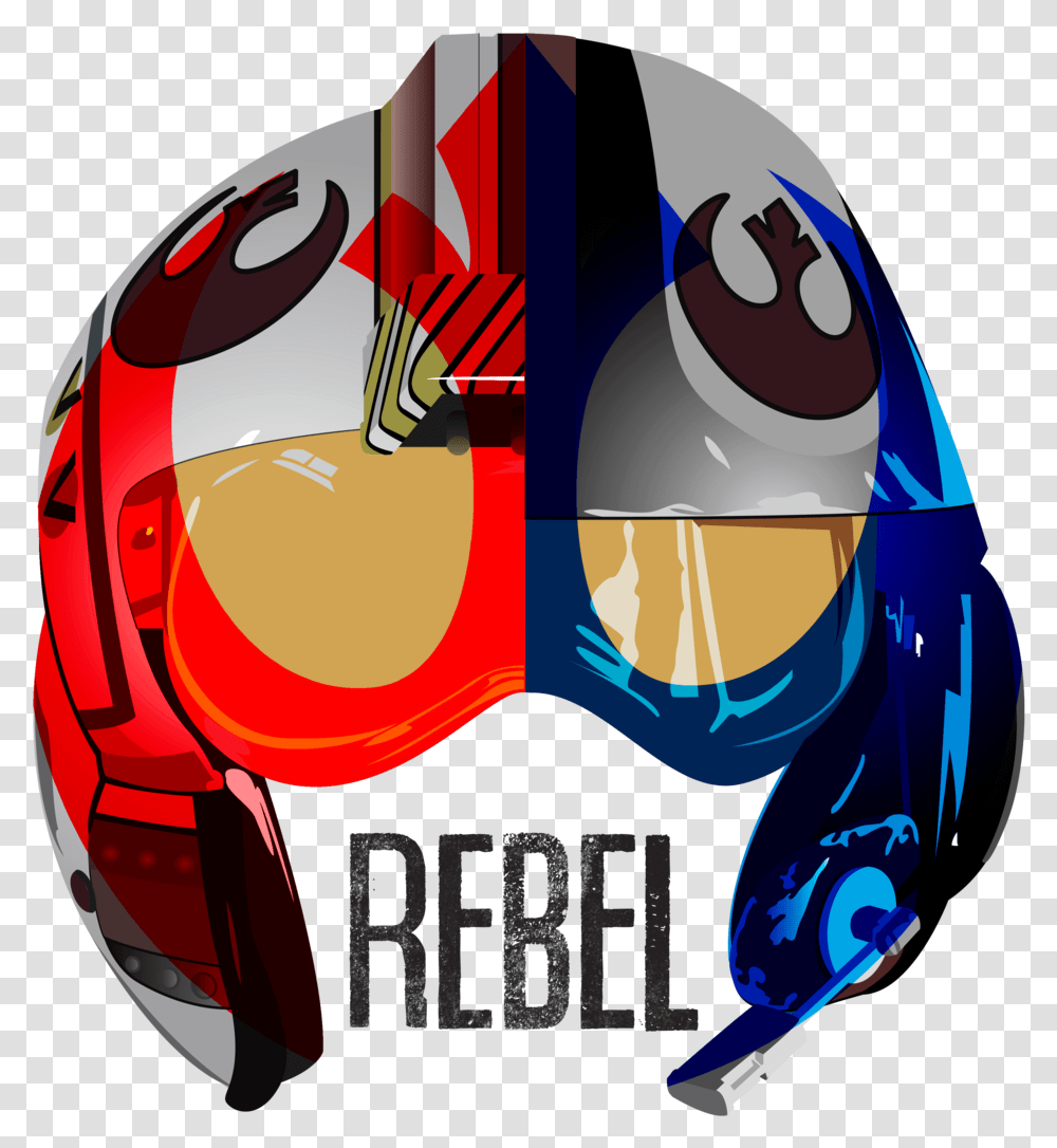 Star Wars Clipart Resistance X Wing Fighter Red Art, Clothing, Apparel, Graphics, Helmet Transparent Png