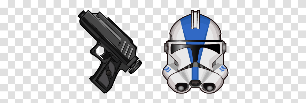 Star Wars Clone Trooper 501st Legion Dc Blaster Star Wars Logo, Gun, Weapon, Weaponry, Clothing Transparent Png