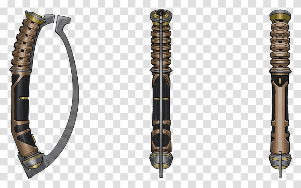 Star Wars Curved Hilt Lightsaber, Pen, Weapon, Weaponry, Tool Transparent Png