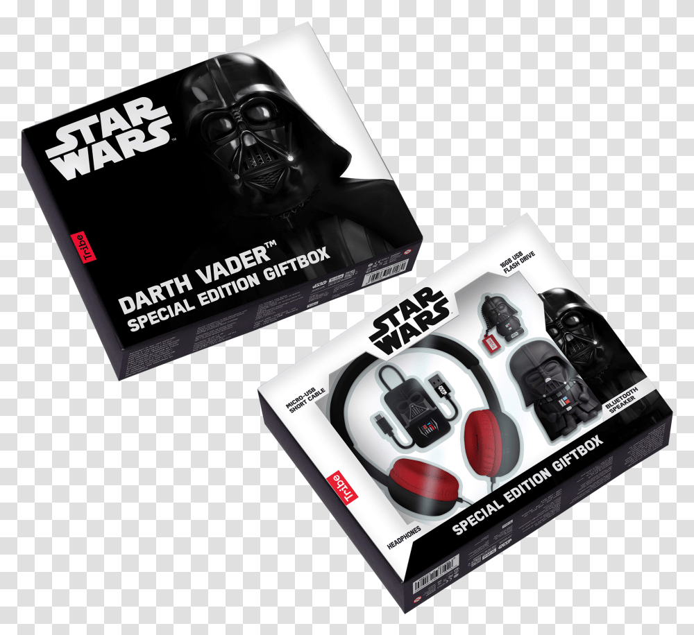 Star Wars Darth Vader Gift Box Star Wars, Poster, Advertisement, Flyer, Paper Transparent Png