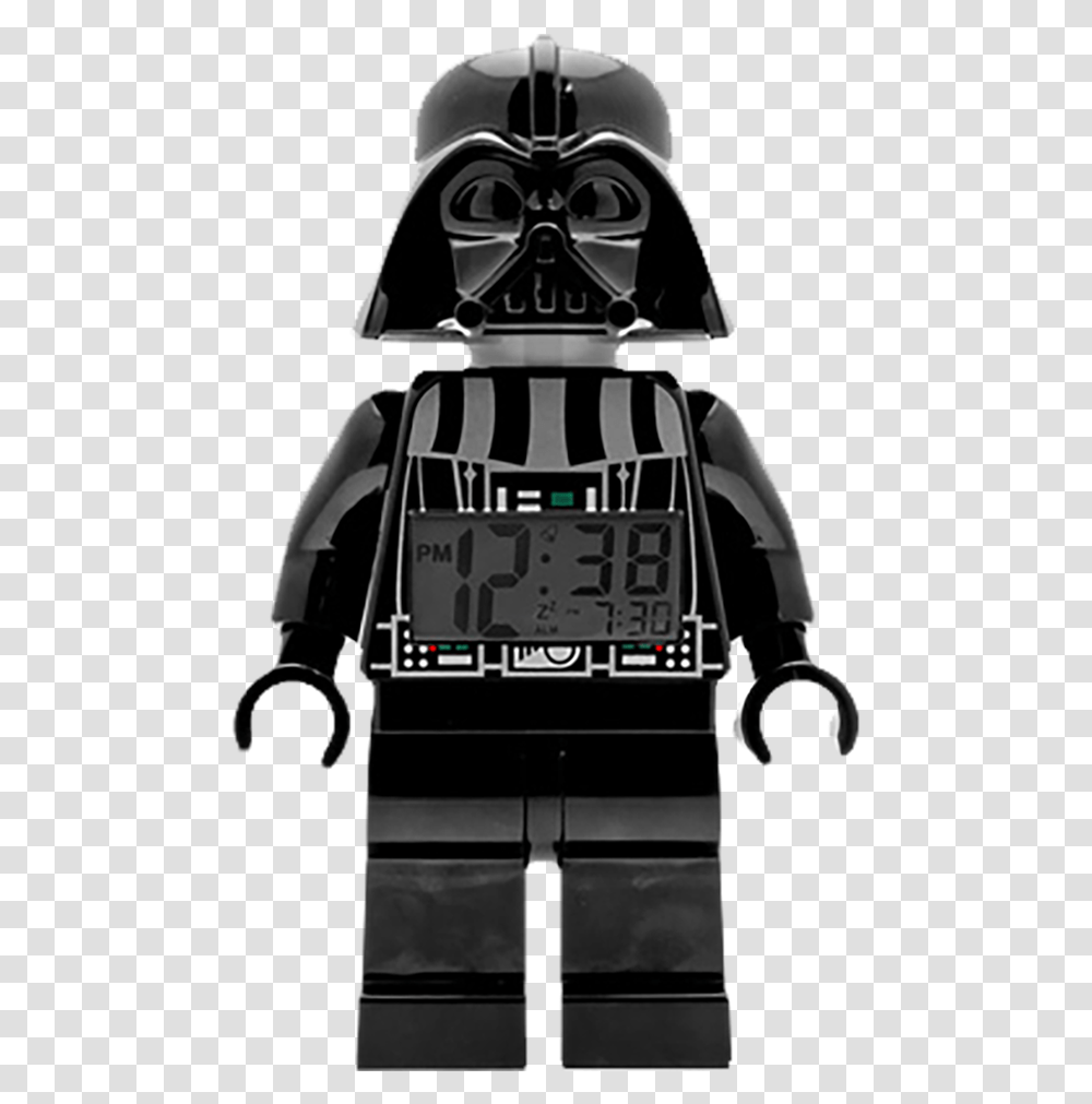 Star Wars Darth Vader Lego Figures, Robot, Alarm Clock Transparent Png