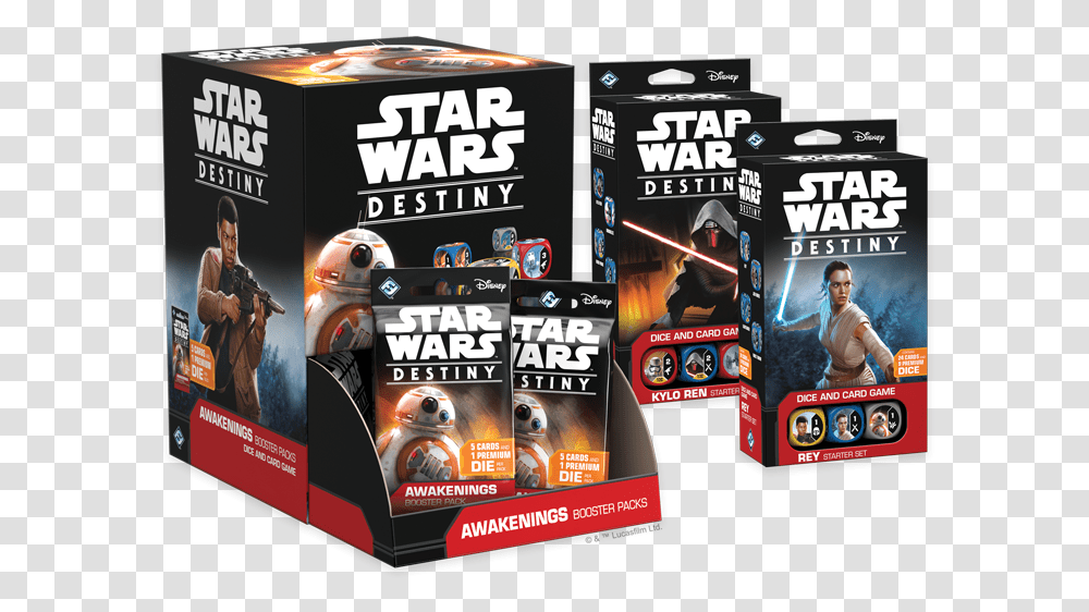 Star Wars Destiny Awakenings Booster Box, Helmet, Advertisement, Poster Transparent Png