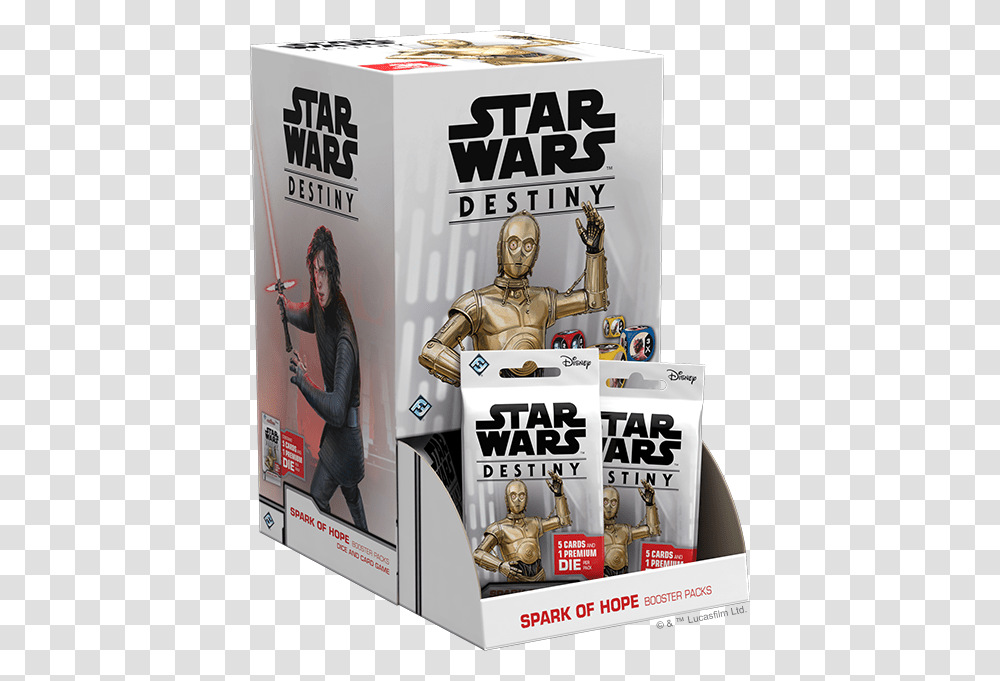Star Wars Destiny Spark Of Hope, Person, Human, Advertisement, Poster Transparent Png