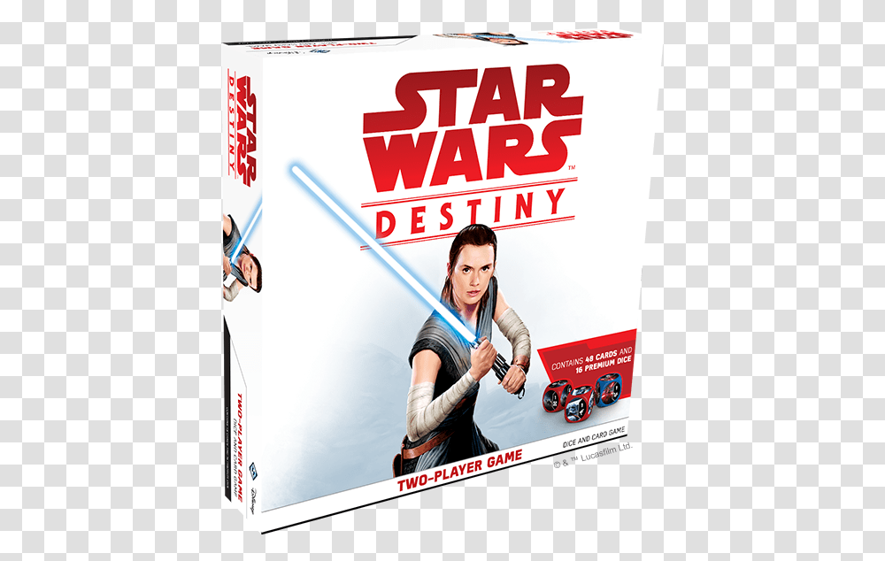 Star Wars Destiny Two Player Game Fantasy Flight Games Star Wars Destiny Starter, Poster, Advertisement, Person, Human Transparent Png