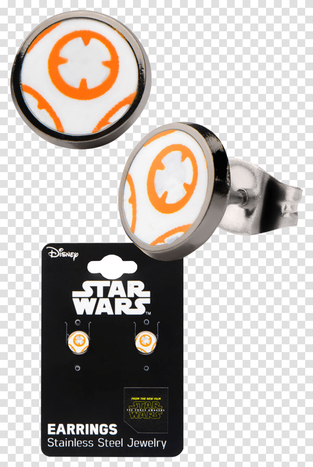 Star Wars Episode 7 Bb 8 Earrings Star Wars Figurki 2 Pak Ahsoka Vs Darth Vader, Wristwatch Transparent Png