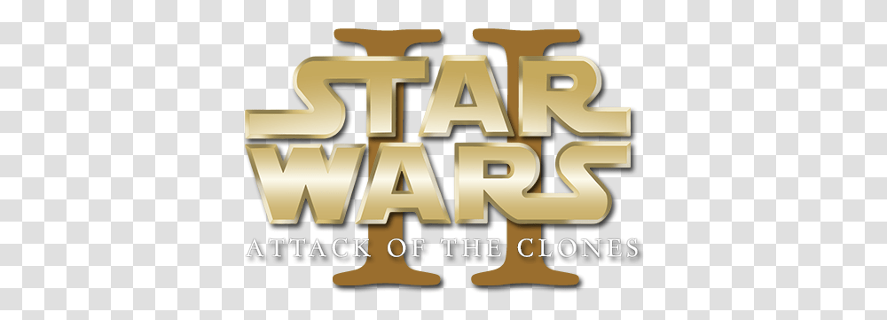Star Wars Episode 7 Logo Download Star Wars Episode Ii Attack Of The Clones Logo, Text, Word, Cross, Symbol Transparent Png