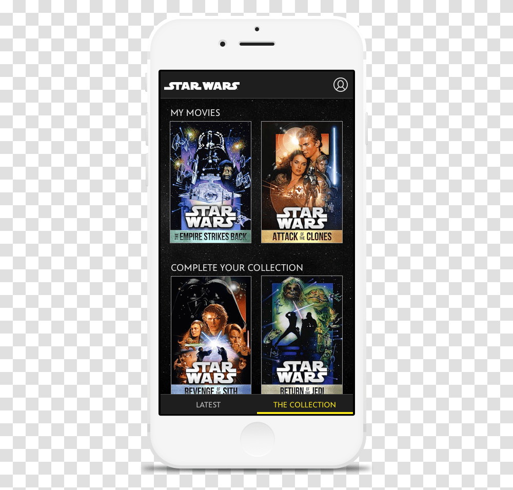 Star Wars Episode, Mobile Phone, Electronics, Cell Phone, Poster Transparent Png