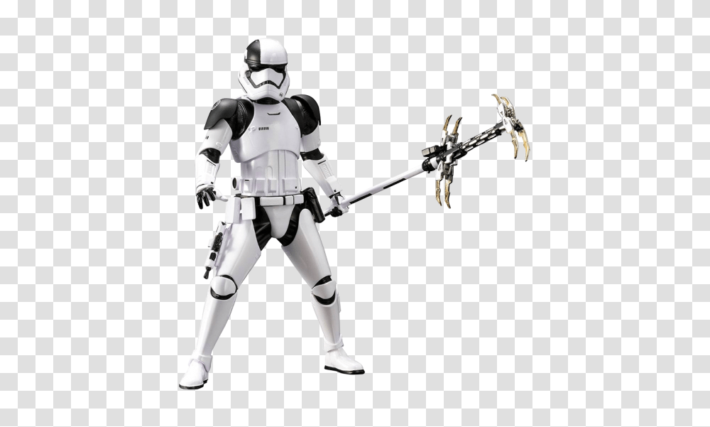 Star Wars Episode Viii Artfx Statue First Order Stormtrooper, Toy, Person, People, Costume Transparent Png