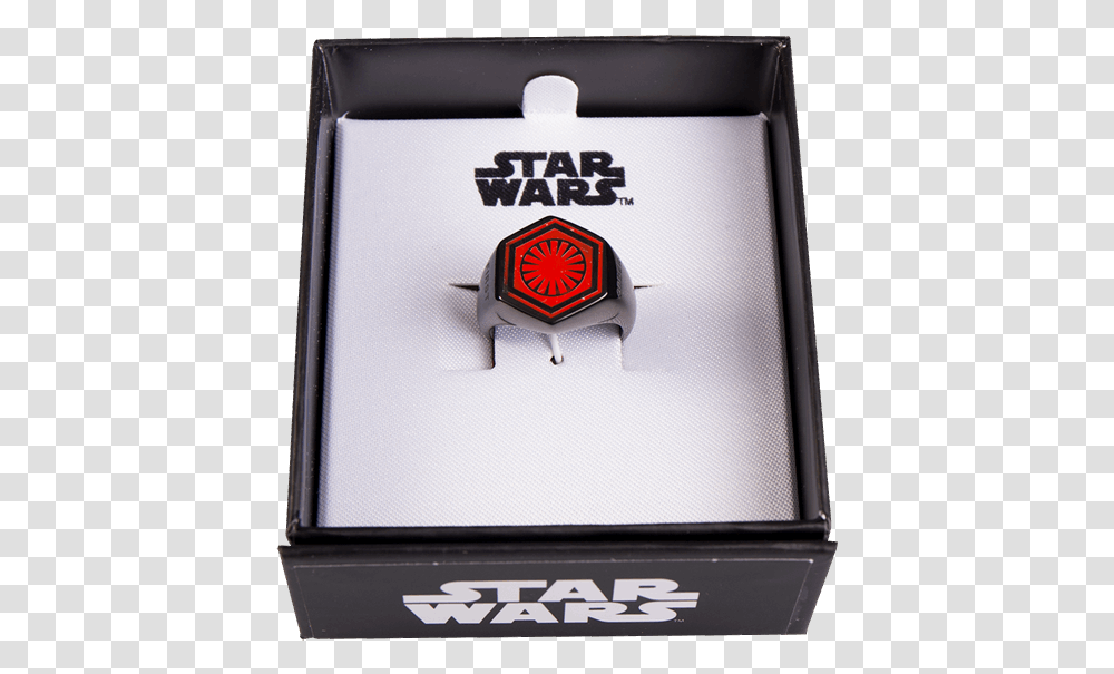 Star Wars Episode Viii First Order Signet Ring Size 11 Star Wars The Clone Wars, Text, Wristwatch, Logo, Symbol Transparent Png