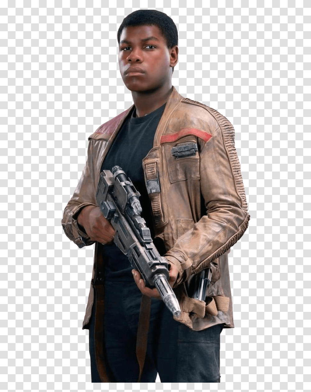Star Wars Finn Jacket, Apparel, Gun, Weapon Transparent Png
