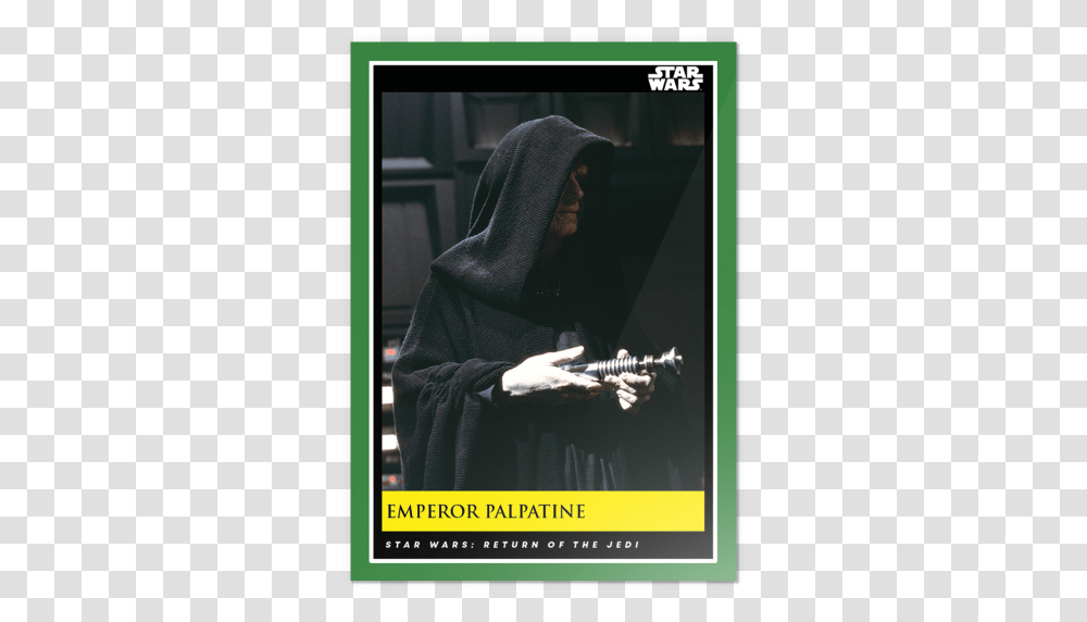 Star Wars Galactic Moments Emperor Palpatine In Episode, Person, Cloak, Fashion Transparent Png