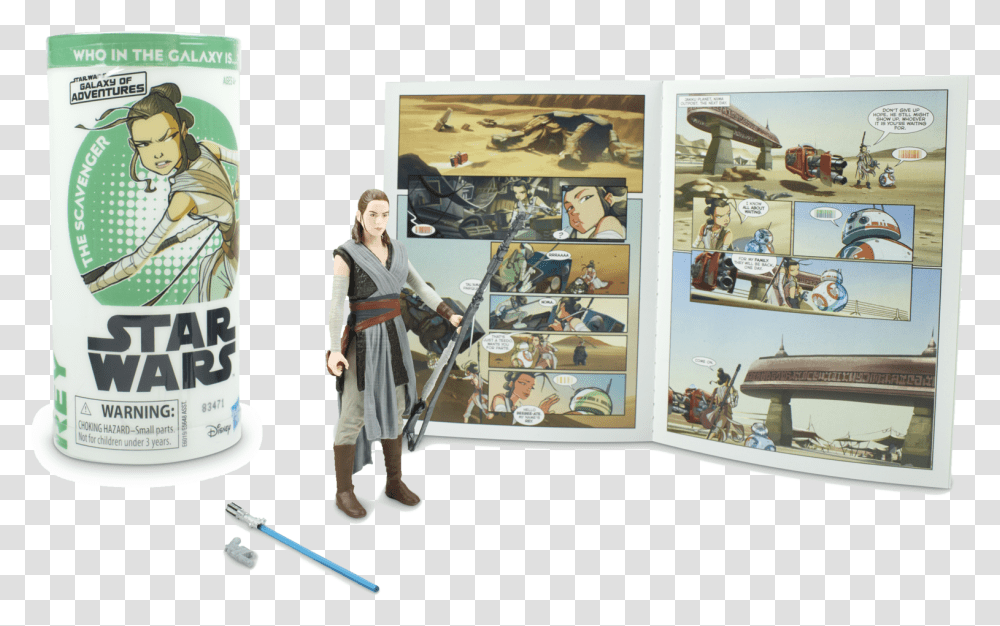 Star Wars Galaxy Of Adventures Figures, Person, Advertisement, Poster, People Transparent Png