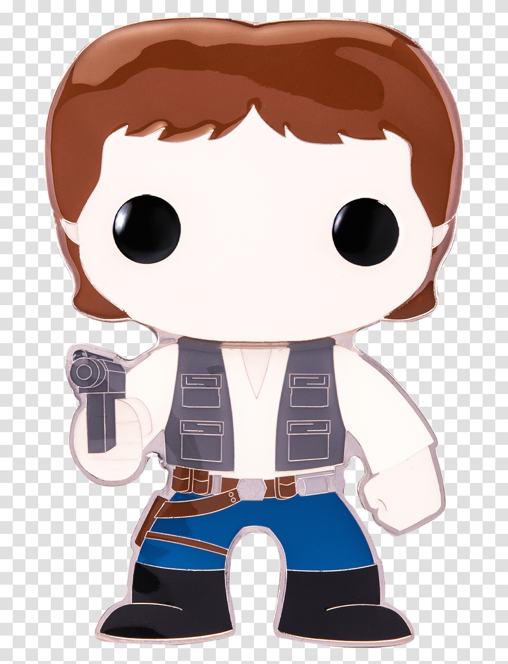 Star Wars Han Solo 4 Pop Pin Funko Pop Pin Star Wars, Robot, Helmet, Clothing, Apparel Transparent Png