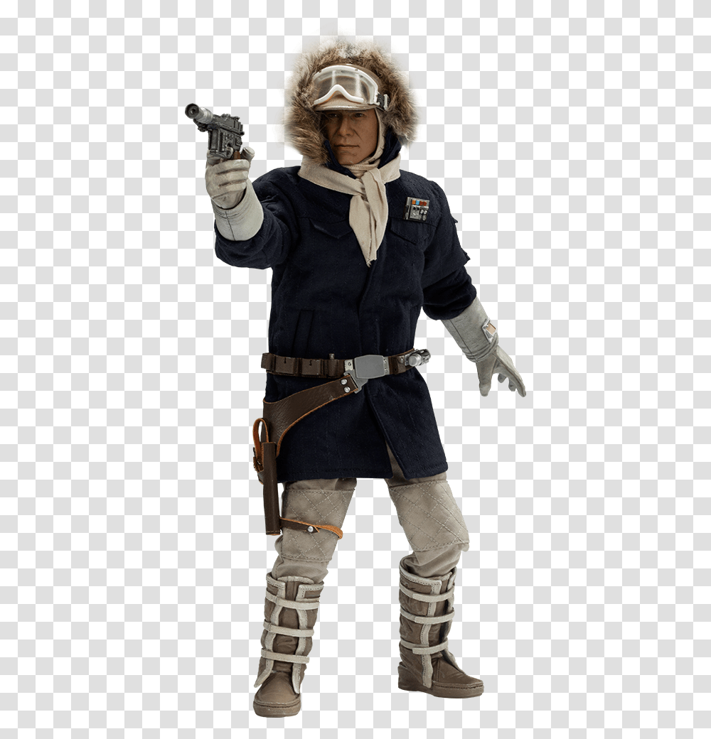 Star Wars Han Solo Hoth, Person, Gun, Weapon Transparent Png