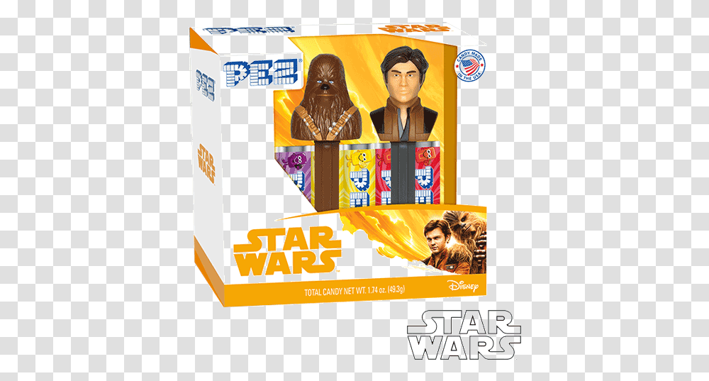 Star Wars Han Solo Twin Pack Pez Twin Pack Star Wars Han Solo 2018, Clothing, Apparel, Person, Human Transparent Png