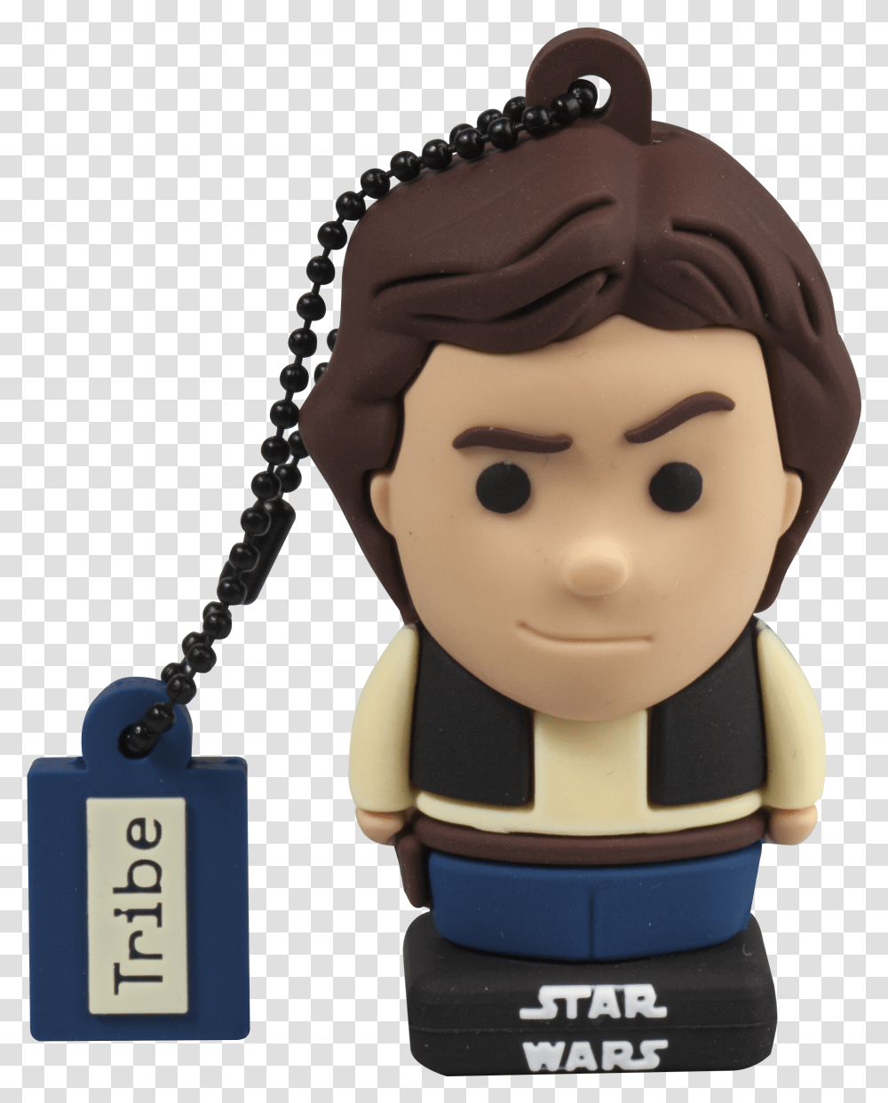 Star Wars Han Solo Usb Drive Pen Drive Star Wars Tribe, Doll, Toy Transparent Png