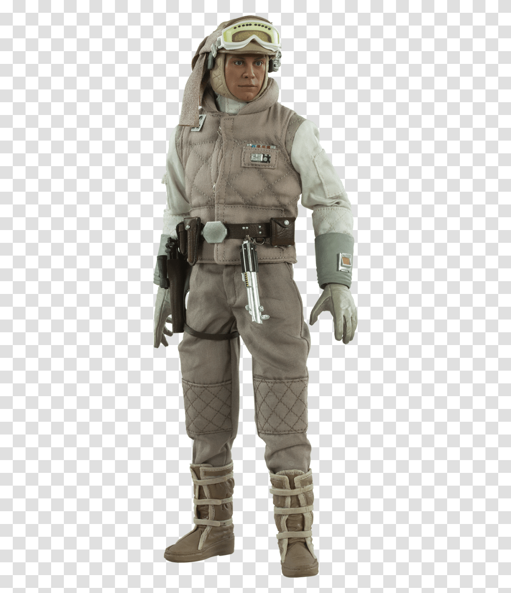 Star Wars Hoth Luke Skywalker, Helmet, Person, Pants Transparent Png