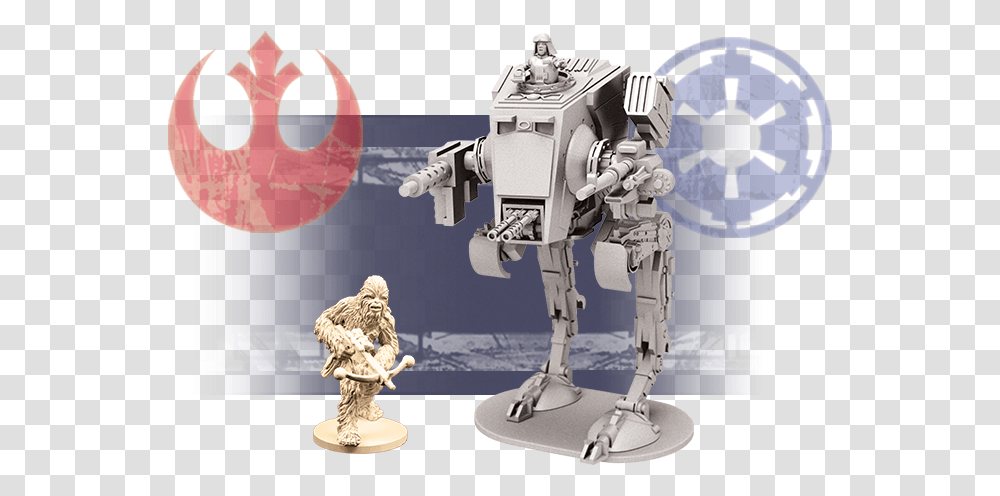 Star Wars Imperial Assault Chewbacca, Toy, Robot Transparent Png