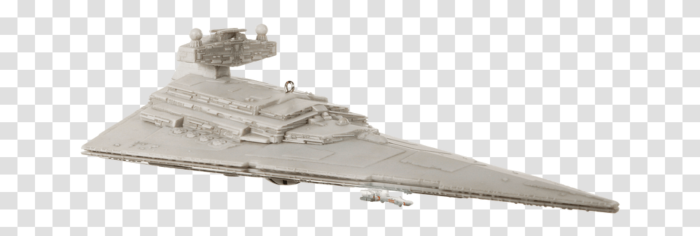 Star Wars Imperial Destroyer Ornament With Light And Hallmark Star Destroyer, Vehicle, Transportation, Aircraft, Spaceship Transparent Png