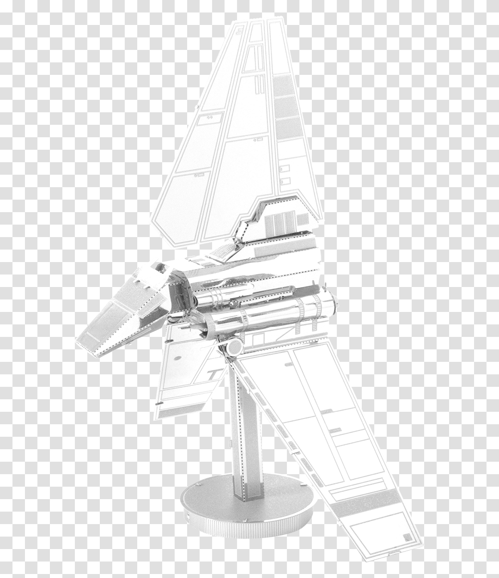 Star Wars Imperial Shuttle Star Wars 3d Metal Model Imperial Shuttle, Spaceship, Aircraft, Vehicle, Transportation Transparent Png