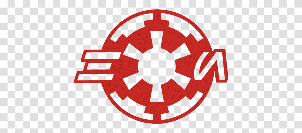 Star Wars Imperial Stencil Image Galactic Empire Symbol, Logo, Poster, Advertisement Transparent Png
