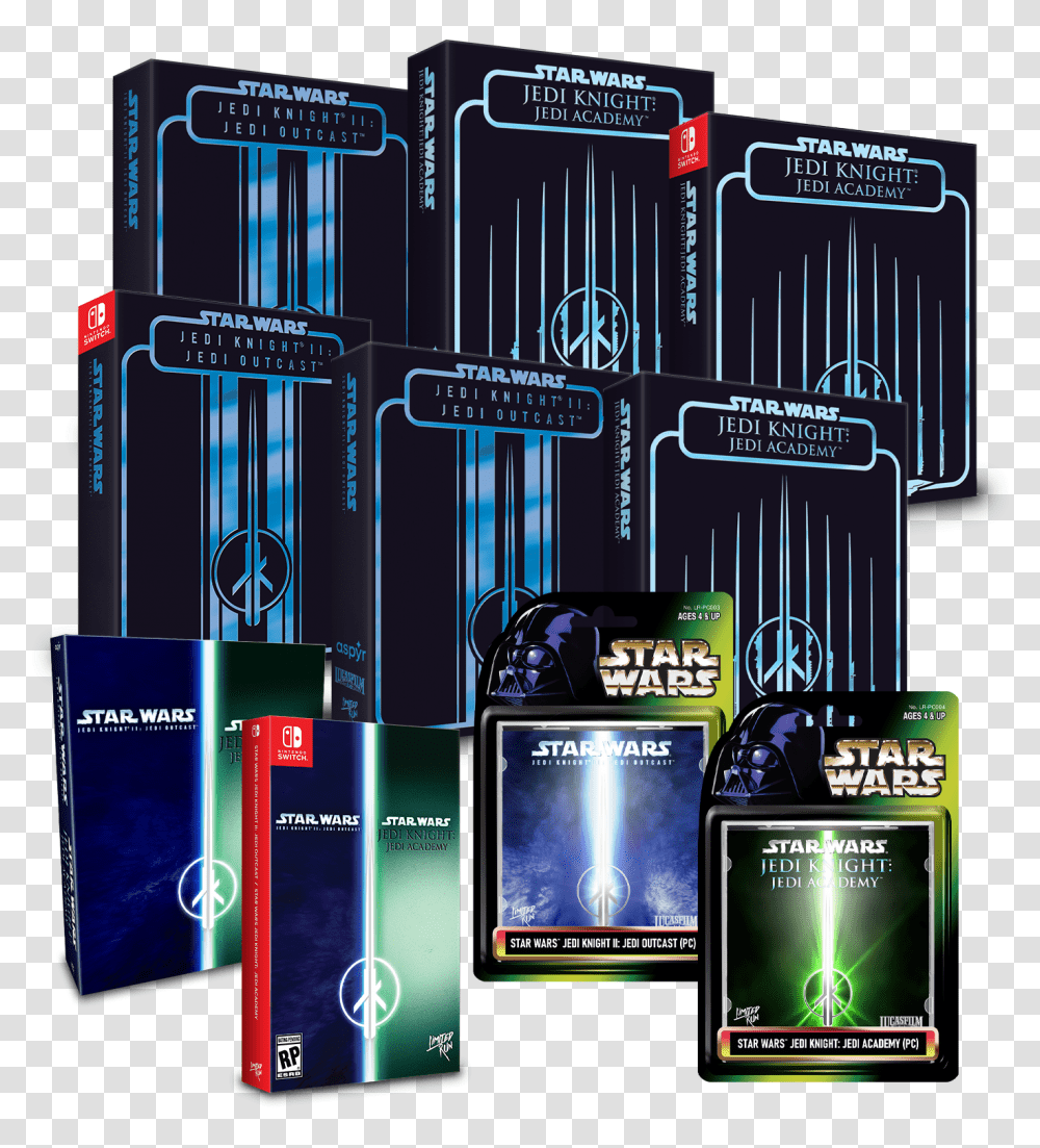 Star Wars Jedi Knight Mega Bundle Star Wars, Mobile Phone, Electronics, Book, Poster Transparent Png