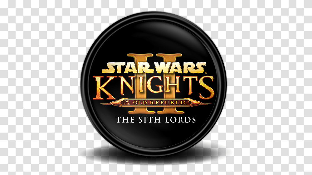 Star Wars Kotr Ii The Sith Lords 1 Icon Mega Games Icon, Label, Text, Word, Logo Transparent Png
