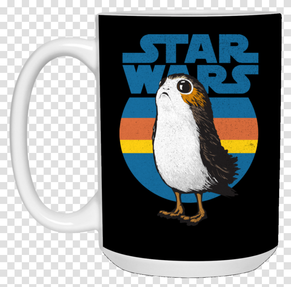 Star Wars Last Jedi Mug, Coffee Cup, Bird, Animal, Logo Transparent Png