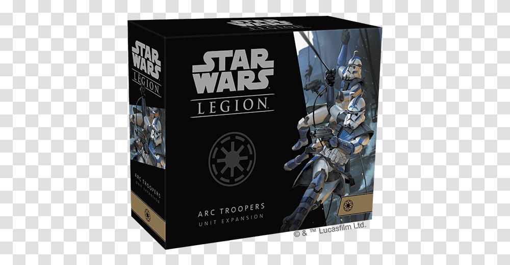 Star Wars Legion Bx Series Droid Commandos Ffgswl72 Star Wars Legion Arc Troopers, Helmet, Clothing, Poster, Advertisement Transparent Png