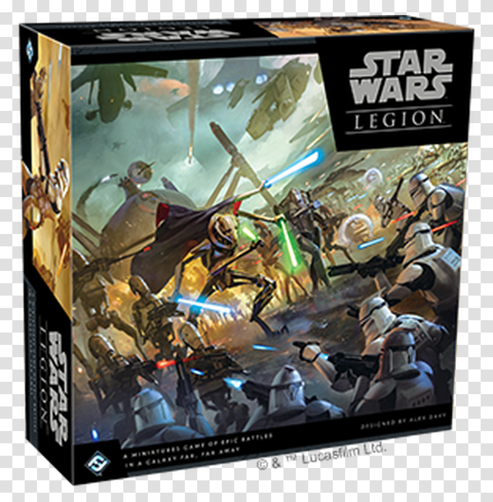 Star Wars Legion Clone The First Units The Republic Star Wars Legion Game, Halo, Person, Human, Poster Transparent Png