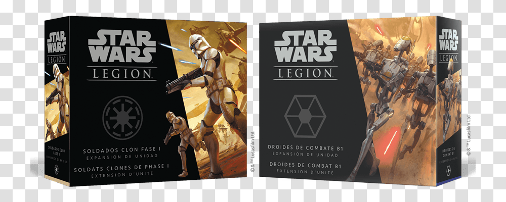 Star Wars Legion Phase I Clone Troopers Unit Expansion, Person, Human, Duel, Overwatch Transparent Png