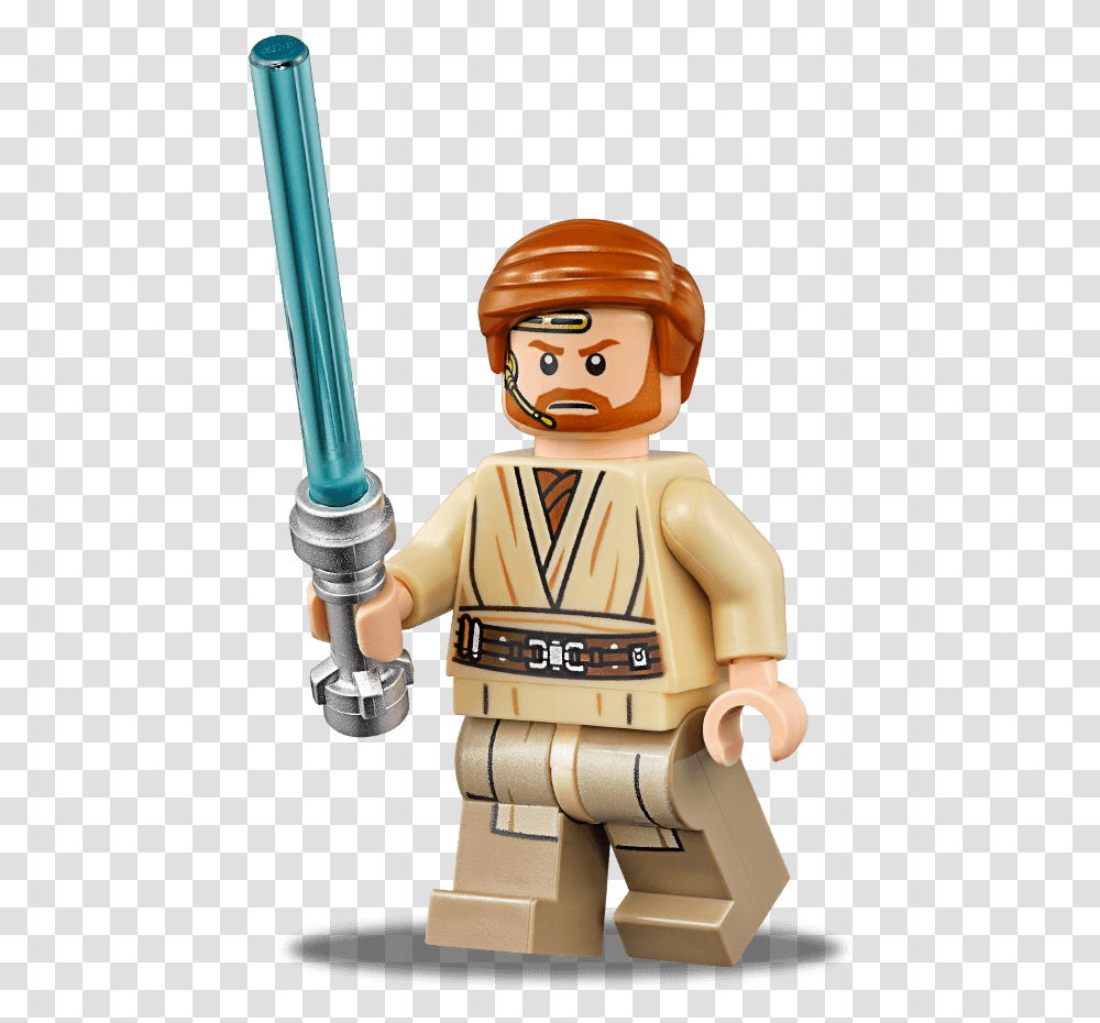 Star Wars Lego Minifigure Obi, Toy, Robot Transparent Png