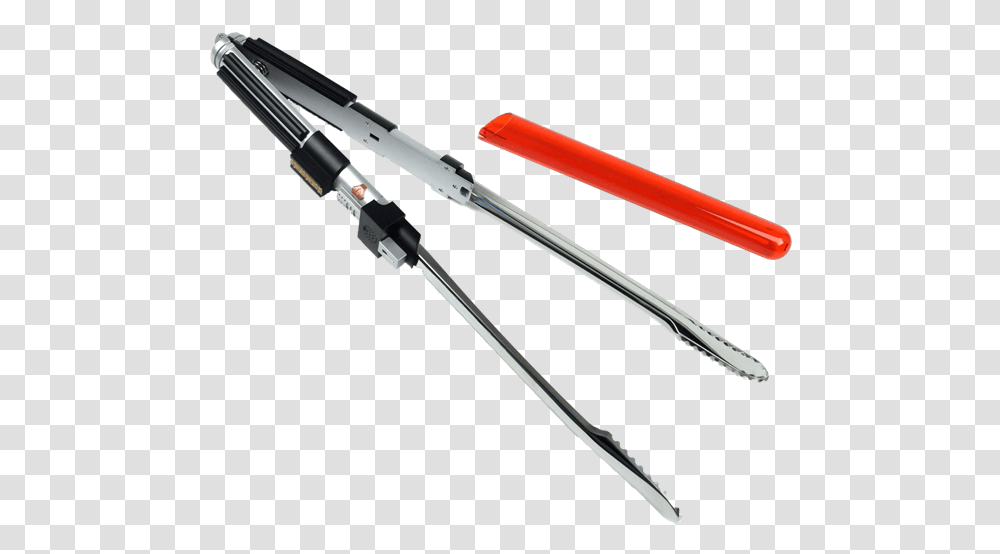 Star Wars Lightsaber Barbeque Tongs Star Wars Lightsaber Tongs, Weapon, Weaponry, Blade Transparent Png