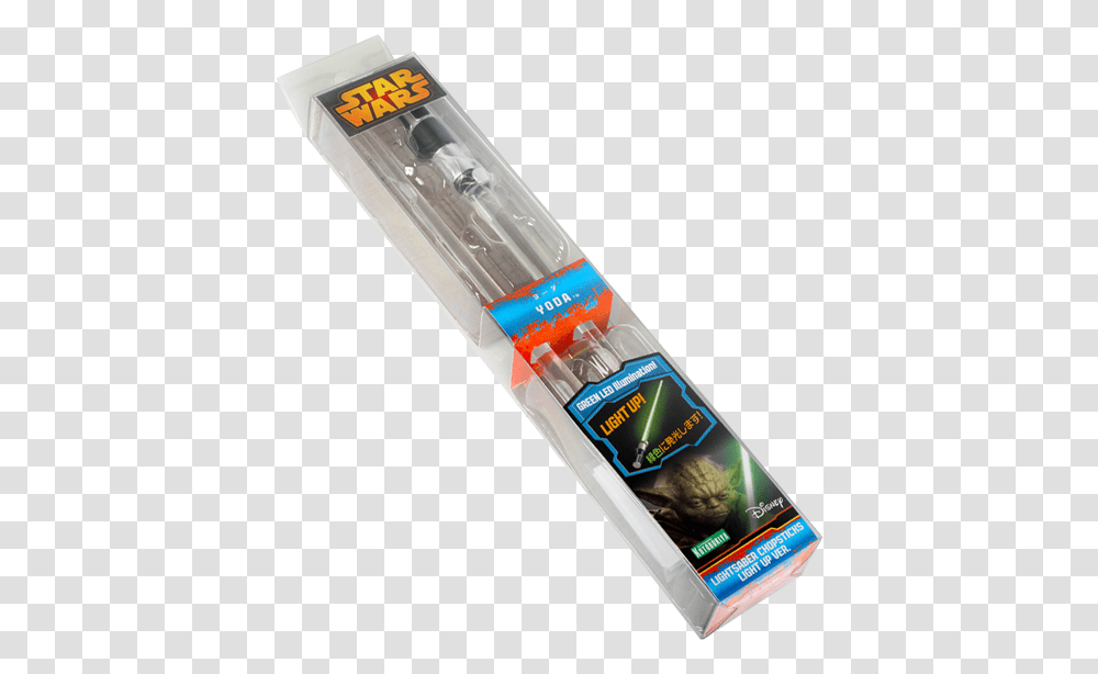 Star Wars Lightsaber Chopsticks Yoda Light Up Version, Compass Math, Toothbrush, Tool Transparent Png