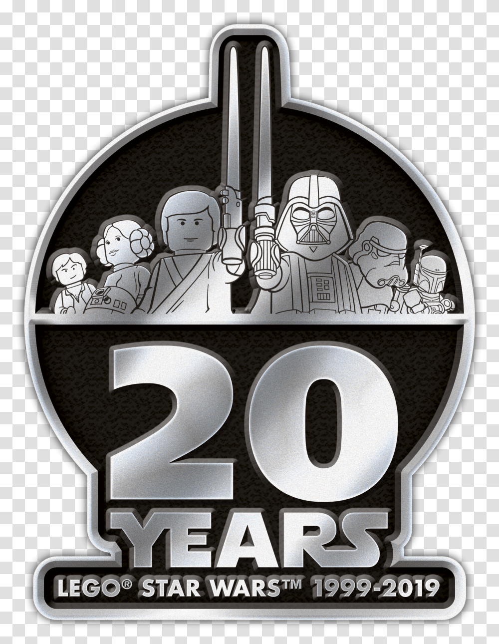 Star Wars Logo 20 Lego Star Wars, Text, Poster, Advertisement, Spoke Transparent Png