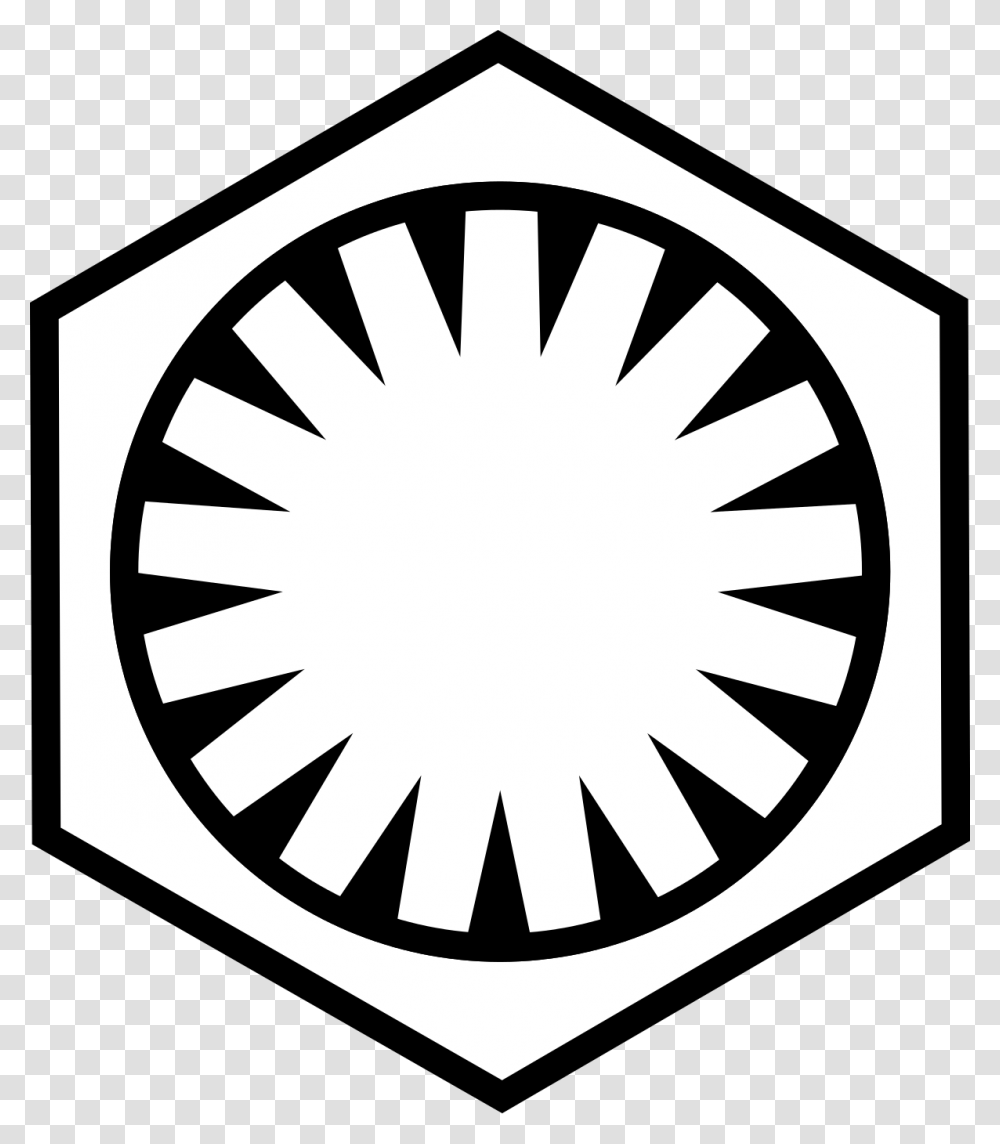 Star Wars Logo Clipart Clip Art First Order Kylo Ren Logo, Trademark, Stencil Transparent Png