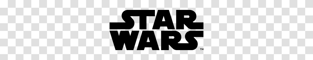 Star Wars Logo, Gray Transparent Png