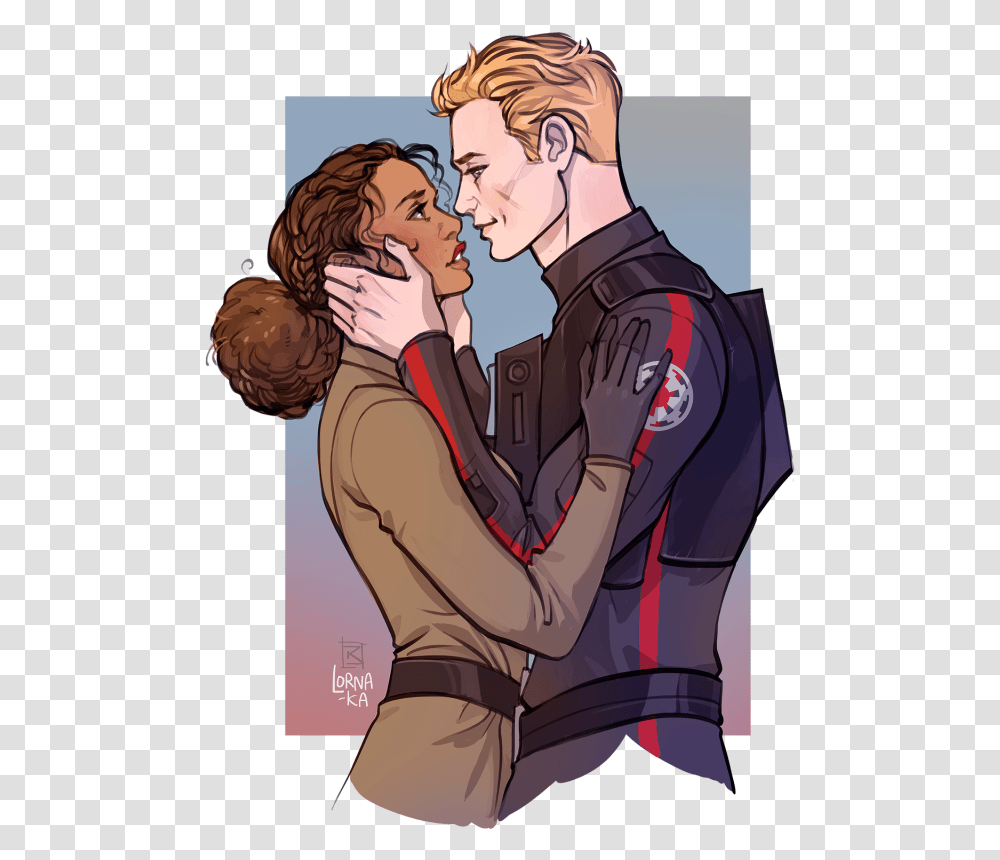 Star Wars Lost Stars Thane Kyrell, Hug, Person, Human, Make Out Transparent Png