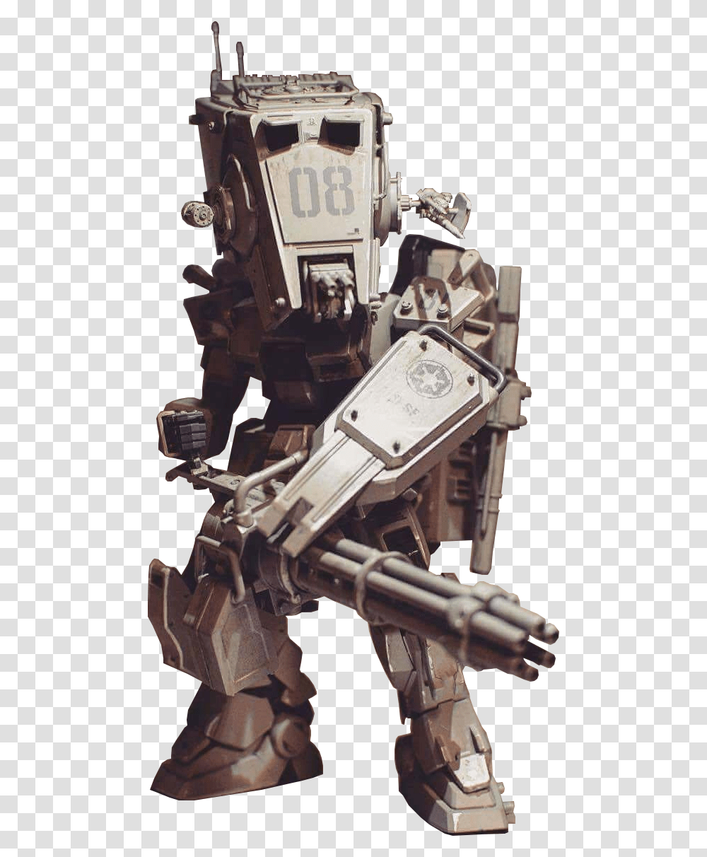 Star Wars Mech, Toy, Robot, Machine, Gun Transparent Png