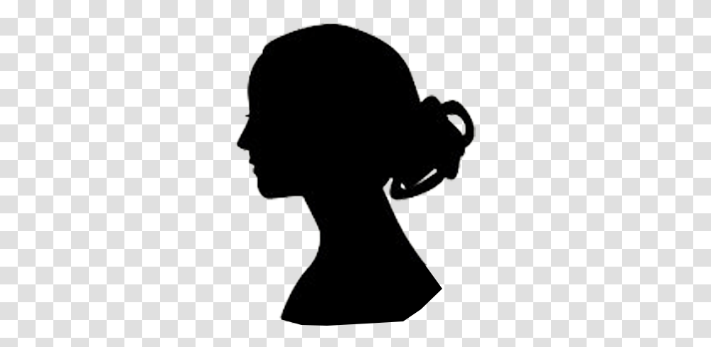 Star Wars Padme Silhouette, Person, Human, Back, Stencil Transparent Png