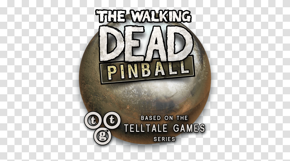 Star Wars Pinball 5 Walking Dead Pinball Logo, Sphere, Text, Word, Quake Transparent Png