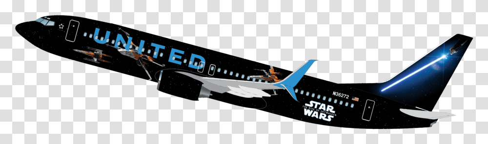 Star Wars Plane United, Airplane, Aircraft, Vehicle, Transportation Transparent Png