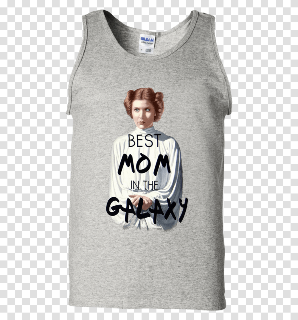 Star Wars Princess Leia Best Mom In The Galaxy Juniors T Shirt, Apparel, Sleeve, T-Shirt Transparent Png