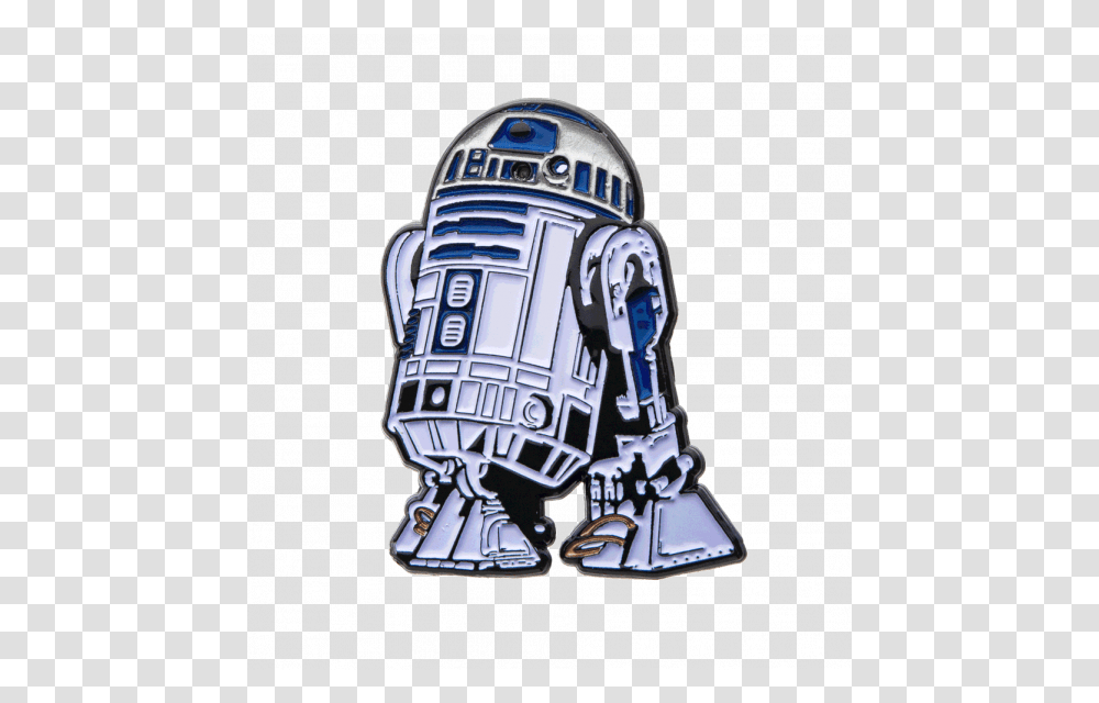Star Wars R2 D2 Light Up Pin Badge Preorder Merchoid, Helmet, Clothing, Apparel, Robot Transparent Png