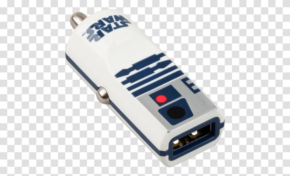 Star Wars R2 D2 Usb Car Charger Battery Charger, Electrical Device, Adapter, Mobile Phone, Electronics Transparent Png