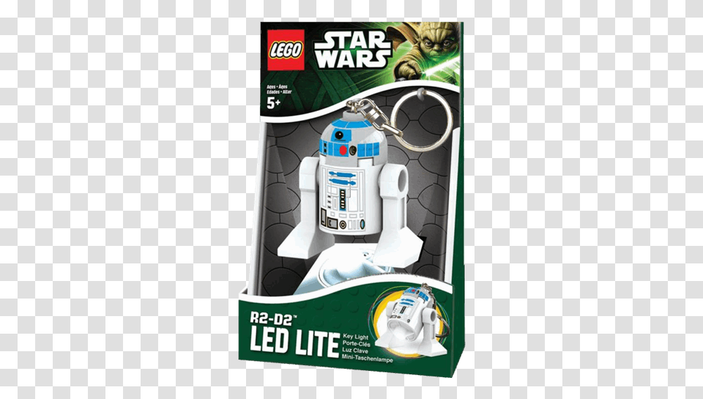 Star Wars R2d2 Lego Led Key Light Star Wars, Robot, Tiger, Wildlife, Mammal Transparent Png