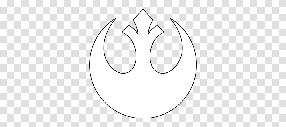 Star Wars Rebel Alliance Symbol Outline Rebel Alliance Jedi Order Logo, Stencil, Batman Logo, Arrow, Emblem Transparent Png