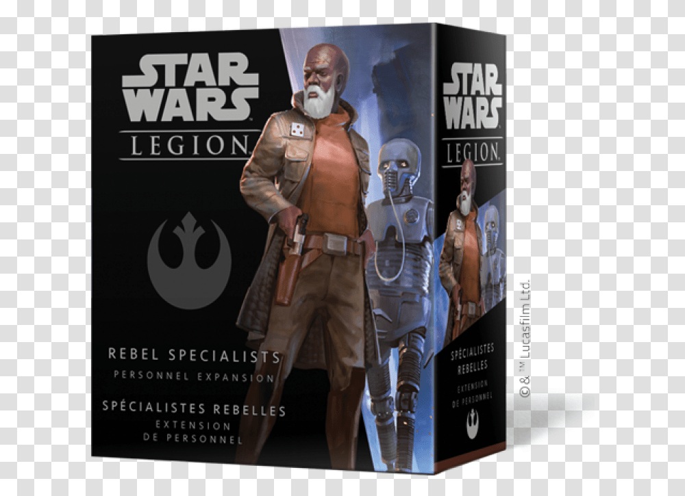 Star Wars Rebel Specialists Personnel Expansion Legion Star Wars, Poster, Advertisement, Clothing, Text Transparent Png