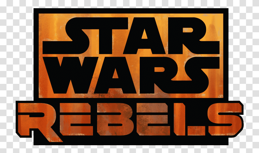 Star Wars Rebels Tv Show Logo, Word, Alphabet, Rust Transparent Png