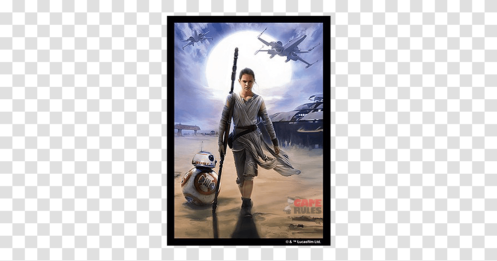 Star Wars Rey And, Person, Airplane, Aircraft Transparent Png